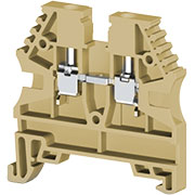 AVK2,5 (бежевый), 304129RP Клеммник на DIN-рейку 2,5мм.кв.