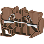 AVK4 (коричневый), 304138RP Клеммник на DIN-рейку 4мм.кв.