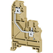 AVK4 GD (бежевый), 304279 Клеммник на DIN-рейку, 4мм.кв., односторонн.