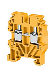 MVK2,5 (жёлтый), 304423 Миниклеммник винтовой 2,5 мм.кв