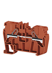 PYK6 (красный), 307124 Клеммник пруж. быстрозажимной (Push in), 6 мм.кв.