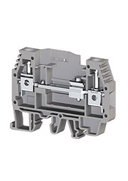 WGL без тест. разъемов, 6мм.кв., (серый), 375790 Клеммник измерительный