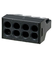 773-308, клемма 8 контактов 0,75-2,5кв.мм с пастой