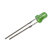 GNL-3012GD, Светодиод зеленый 60  d=3мм 20-40мКд 565нМ (Green)