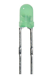 L-934SGD (L-7104SGD), Светодиод зеленый 60  d=3мм 40мКд 568нМ