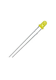 ARL-3514UYD-150MCD, светодиод диффузный желтый, 3 мм 1.8-2.4В