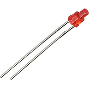 L-1394IDT, Светодиод Flat Top красный 120 d=2мм 8мКд 625нМ