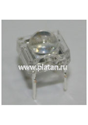 BL-FL7615PGC, Светодиод "Пиранья" зеленый  80  15000мКд 525нМ (Ultra Pure Green)