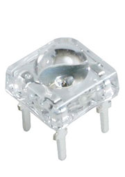 BL-FL7653UBC, Светодиод "Пиранья" синий 30/90" 2800мКд 470нМ (Ultra Blue)