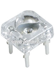 BL-FL7680UGC, Светодиод "Пиранья" зеленый 100 1000мКд 574нМ (Ultra Green) (OBSOLETE)