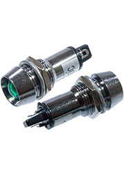 XD12-2-G-24VDC, Светодиод с держателем зеленый 12мм 24VDC