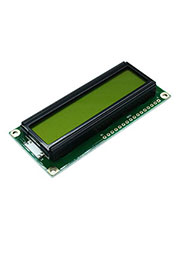 WH1602B-YYK-CTK#, ЖКИ симв, 16х2, подсв. Ж-З, инд. Ж-З