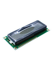 WH1602J-YGH-CTK#, ЖКИ симв, 16х2, подсв. Ж-З, инд. Серый