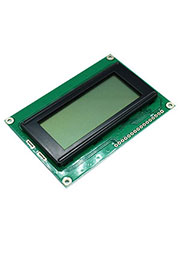 WH1604A-NGG-CT#, ЖКИ симв, 16х4, без подсв., инд Серый