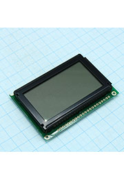 WG12864B-CFK-T#N, ЖКИ графич, 128х64, подсв. 3х-цветн RGB, , 12 o cl