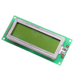 MT-16S2D-2YLG, ЖКИ 16х2 англо-русский, с подсветкой