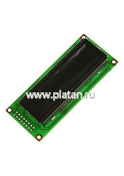 WH1602C-YYH-CT, ЖКИ 16х2, англо-русский