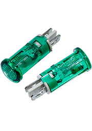 MDX-11A-G, индикаторная лампа зеленая 10мм, 220В