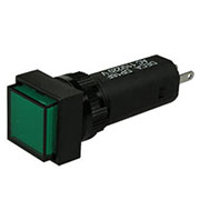 DP16F4-0S0-E1TG, индикатор светодиодный зеленый 220В 3А