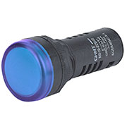 146695, Индикатор помехозащищенный ND16-22D/4K2 синий АС 230В