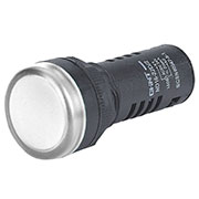 828017, Индикатор ND16-22D/2C белый, встр. резистор, IP65 АС/DC230В