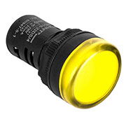828166, Индикатор ND16-22DS/4C желтый, компактный, встр. конденсатор, IP65 АС230В