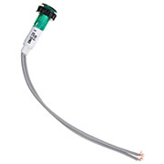 S100NY, Сигнальная арматура 10мм зеленая с неон. лампой