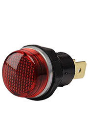 S140NK2, Сигнальная арматура 14мм красная с лампой 24В
