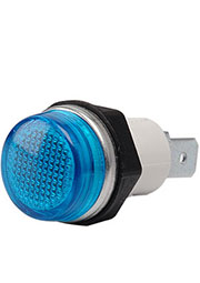 S140NM, Сигнальная арматура 14мм синяя с лампой 220В