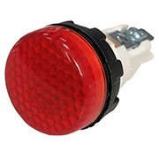 S224NK7, Арматура сигнальная красная 22мм (под лампу с резьбой Ba9S) 220B