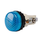 S224NM, Арматура сигнальная синяя 22мм (под винт и пайку)