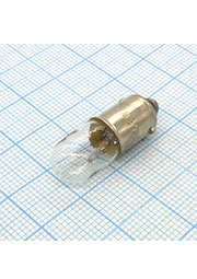 Лампа СМ 28-2.8 B9S/14Ц