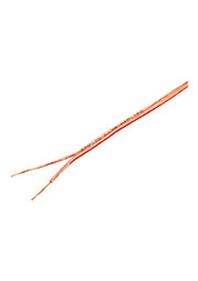 CC-TC2X0.75-15M, акустический кабель, прозрачный, 15 м, бухта