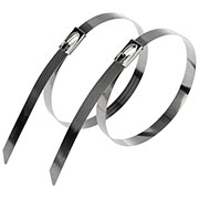 Стяжка кабельная стальная (304) 152x4,6мм (50 шт/уп