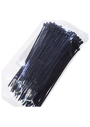 КСС 3*150 (ч) (100шт.) (ALT-150M-B), Стяжка кабельная неразъемная 2.5х150мм черная