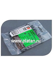 КСС 4*300 (ч) (100шт.), Стяжка кабельная неразъемная 3.5х300мм черная