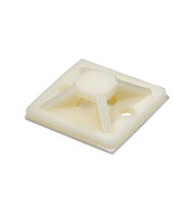 07-2030, Площадка под хомут 30 мм х 30 мм, упаковка 100шт.,белая