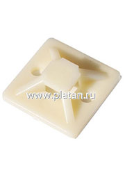 SQ0516-0003, Площадка 30х30мм под хомуты самоклеющаяся