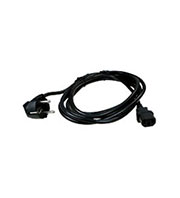 PC186VDE-3, кабель питания с заземлением EURO 3x0.75мм2 3м черный