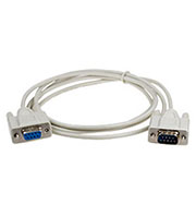 XYC041 1.8 M, Кабель нуль-модемный DB9F-DB9M  1.8м литой разъем