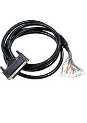 XYC, Кабель сигнальный межблочный DB37M-CHU10,9,8,6,4 длина 2.3м D=11мм