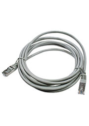 PP22E-3M, Патч-корд FTP, 3м cat. 5e, литой, многожильный