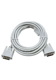 CC-DVI-15, Кабель DVI-D single link/19M,4.5м, сер., экр., феррит