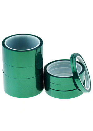 HTPTG-50, РЕТ термоскотч зеленый 204С 50мм