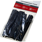 Набор термоусадочных трубок  STANDARD 2:1, (набор 18 шт.)
