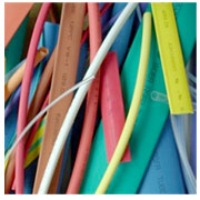 25mm blue, термоусаживаемая трубка