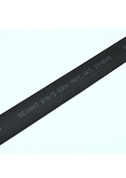 Трубка термоусадочная 10,0/5,0 черная, 21-0008