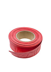 ТУТНГ-40/20 красная, термоусадочная трубка ТУТ 40/20 2:1 40мм красная