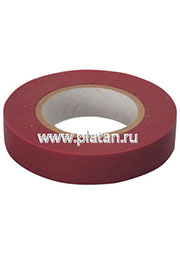 ИЗОЛЕНТА ПВХ 15ММ Х 20М КРАСНАЯ
