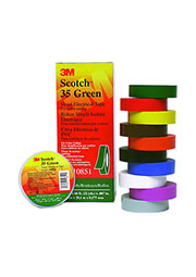 Scotch 35 orange, изолента высшего класса оранжевая, 19мм х 20м х0,18мм